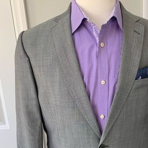 Ted Baker Fine Gray Suit- 40R